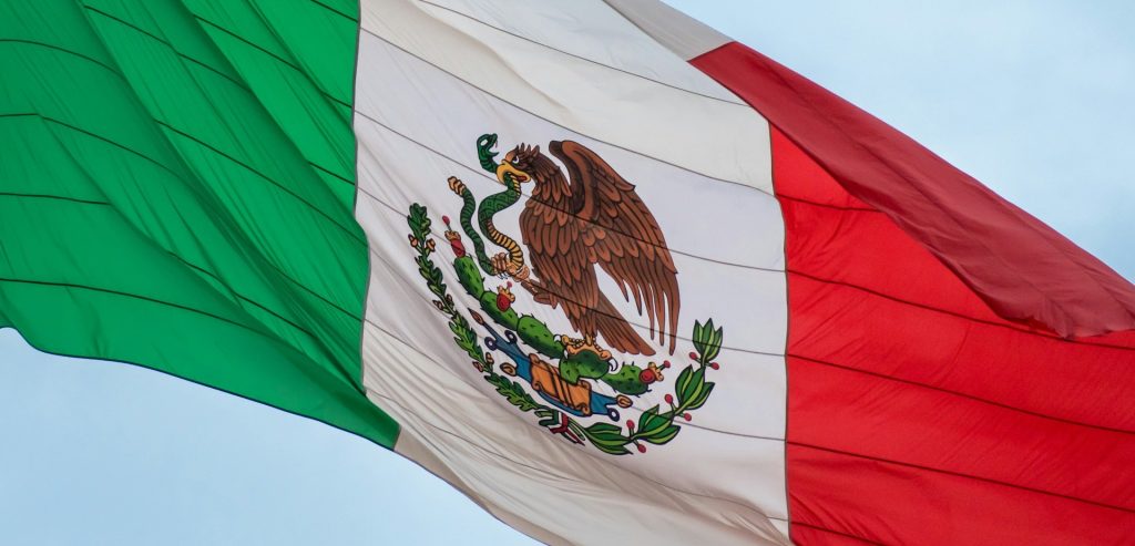 Mexico, flag, Mexico city