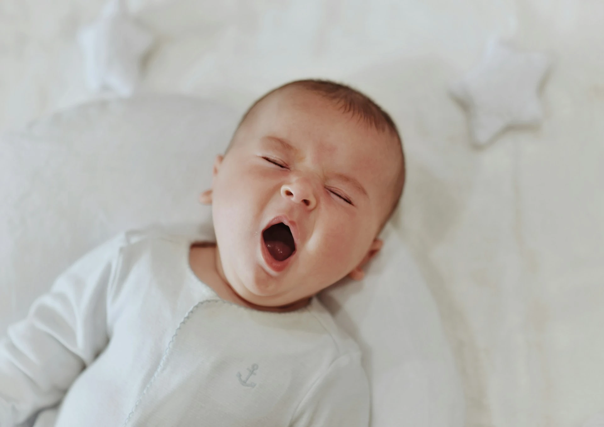 yawning child