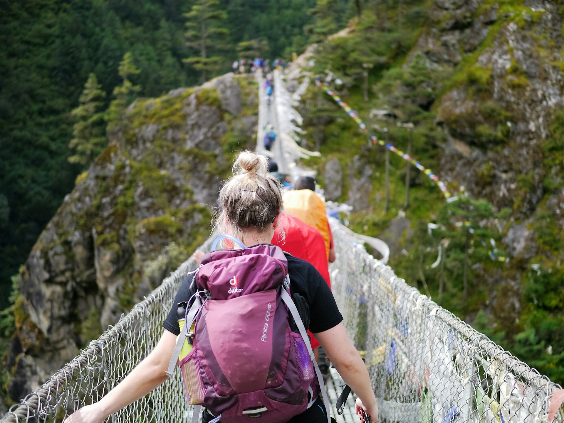 Backpacking, trekking, rural