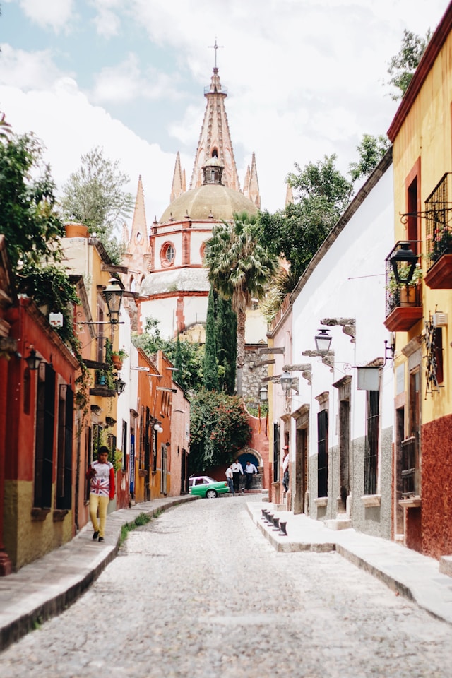 mexico street scene